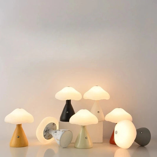 Veilleuse enfant champignon tactile rechargeable – Lumière douce & ambiance chaleureuse – ChampignonLune