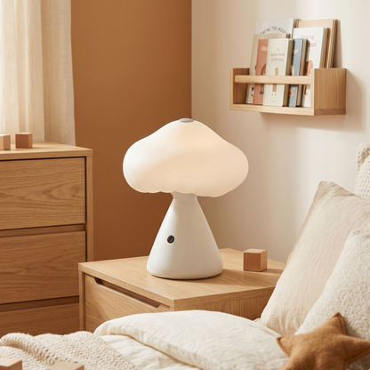 Veilleuse enfant champignon tactile rechargeable – Lumière douce & ambiance chaleureuse – ChampignonLune