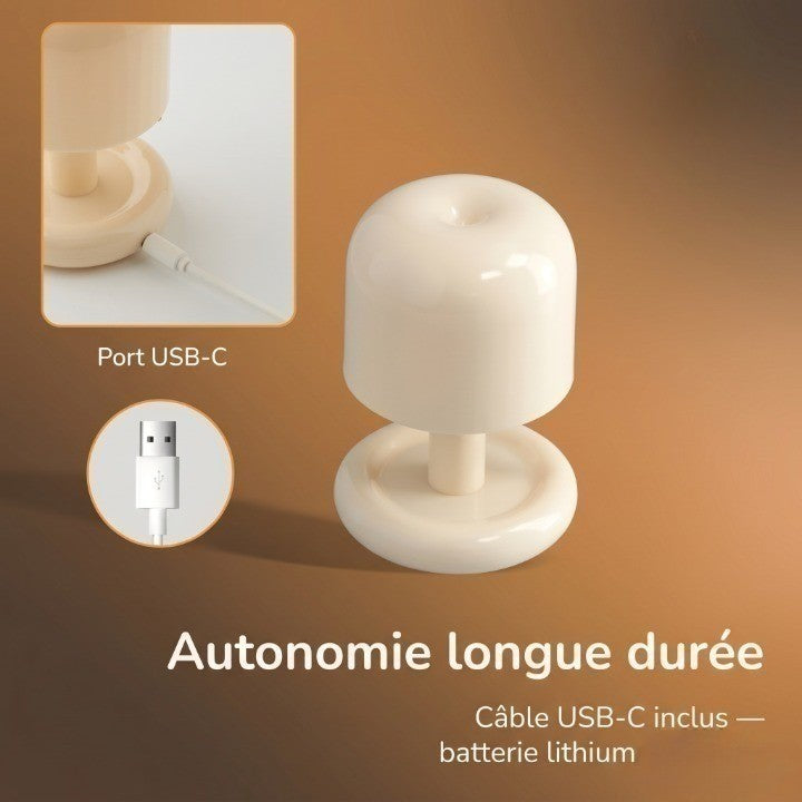 Veilleuse enfant lampe tactile rechargeable – LueurDouce