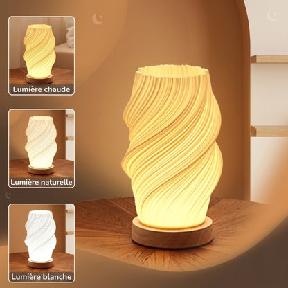 Veilleuse Adulte LED tactile 3 couleurs dimmable 20 cm – Anwar