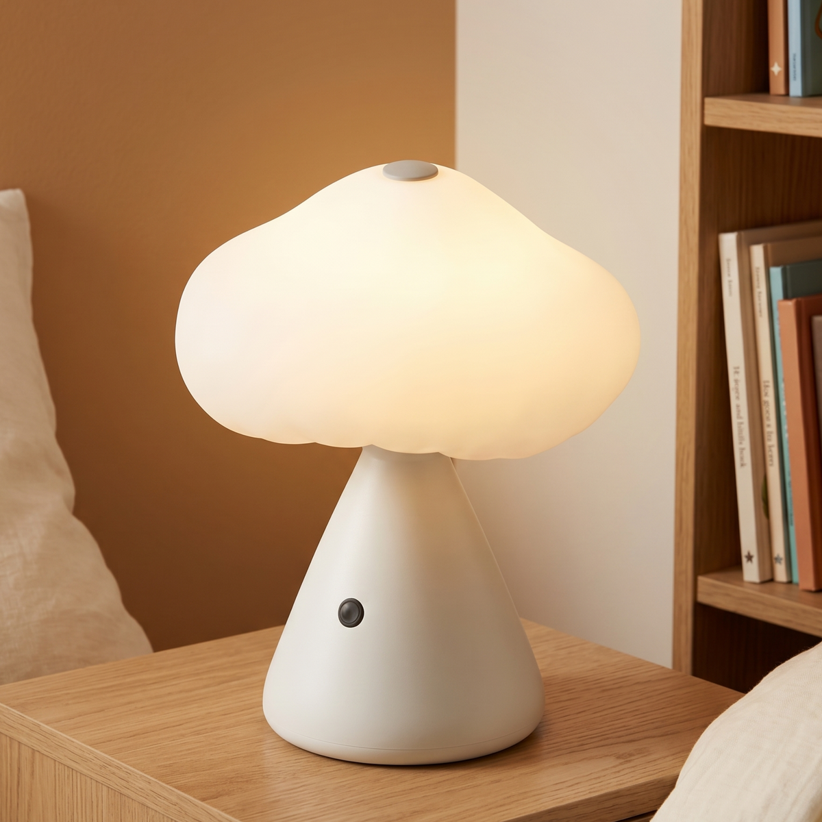 Veilleuse enfant champignon tactile rechargeable – Lumière douce & ambiance chaleureuse – ChampignonLune