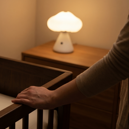 Veilleuse enfant champignon tactile rechargeable – Lumière douce & ambiance chaleureuse – ChampignonLune