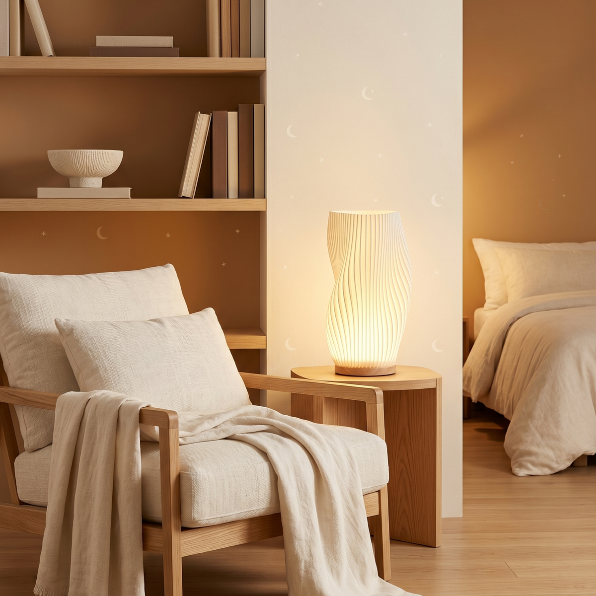 Veilleuse Adulte LED tactile 3 couleurs dimmable 20 cm – Anwar
