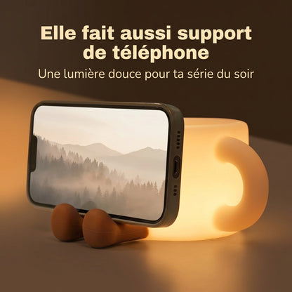 Veilleuse adulte lampe tasse silicone rechargeable – TasseDouce