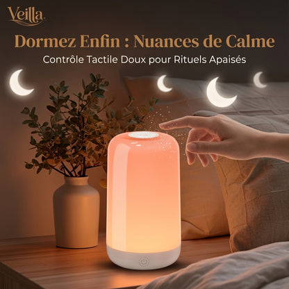 Veilleuse adulte tactile connectée rechargeable – SmartLight