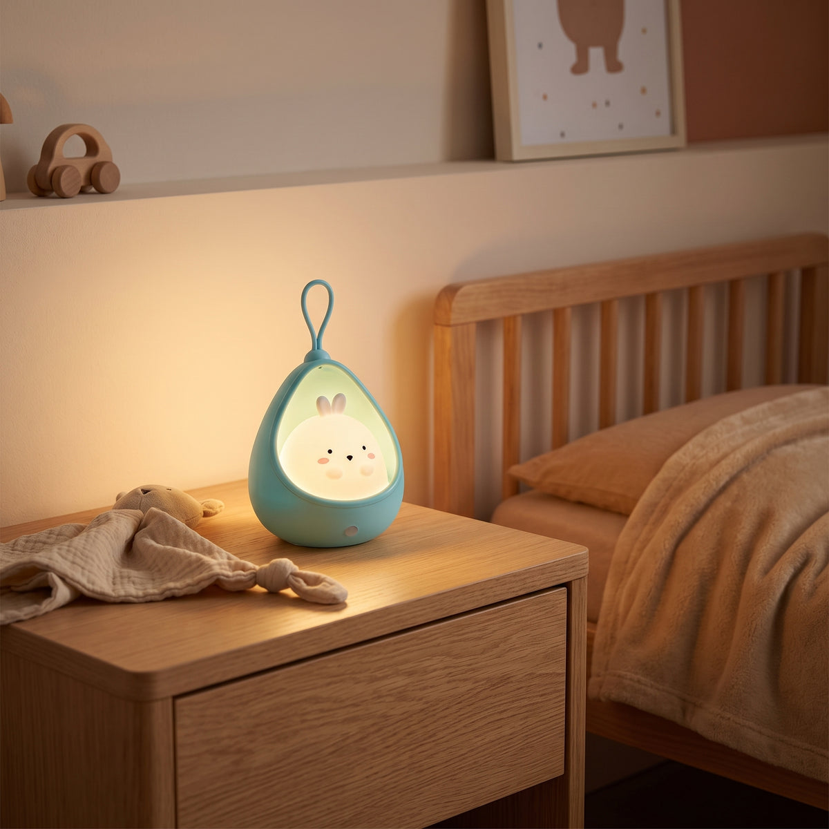 Veilleuse enfant animaux capteur de mouvement rechargeable – CaliNuit