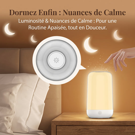 Veilleuse adulte tactile connectée rechargeable – SmartLight