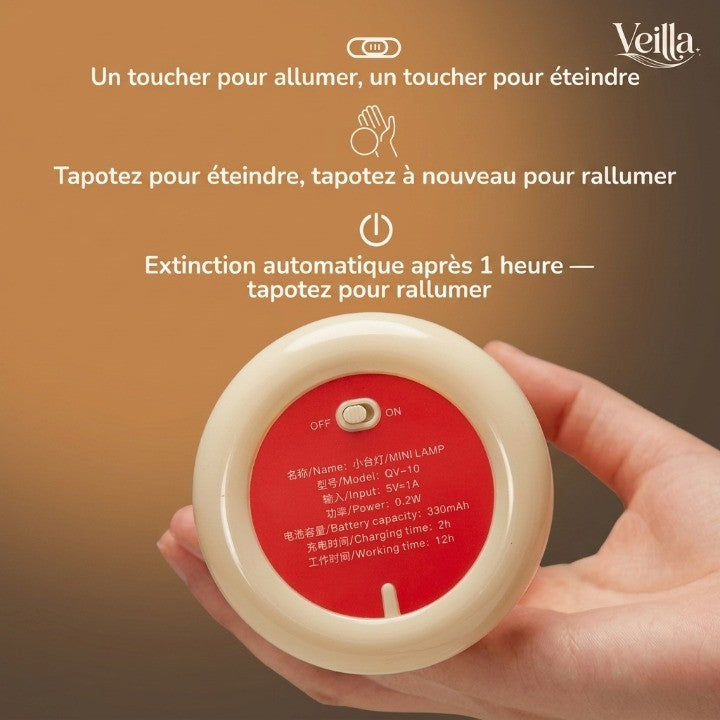 Veilleuse enfant lampe tactile rechargeable – LueurDouce