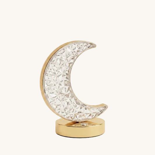 Veilleuse enfant lune cristal tactile rechargeable – LuneCristal