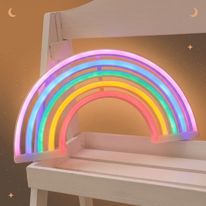 Veilleuse bébé arc-en-ciel néon – ArcCiel