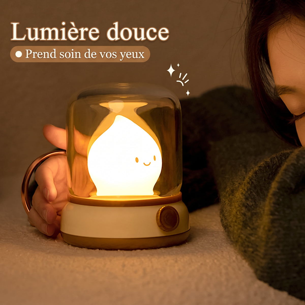 Veilleuse rechargeable mini lampe déco – CocoaMini