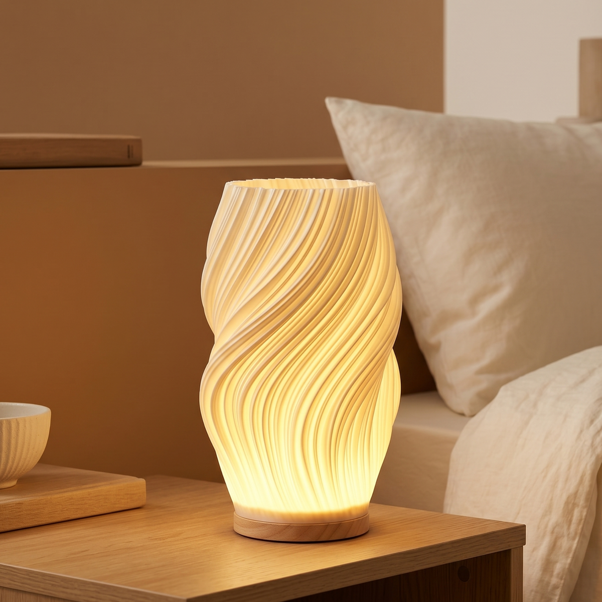 Veilleuse Adulte LED tactile 3 couleurs dimmable 20 cm – Anwar