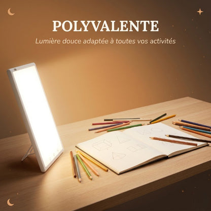 Veilleuse Adulte Luminothérapie USB 10000 Lux 3 Intensités Minuterie — SoléaPure