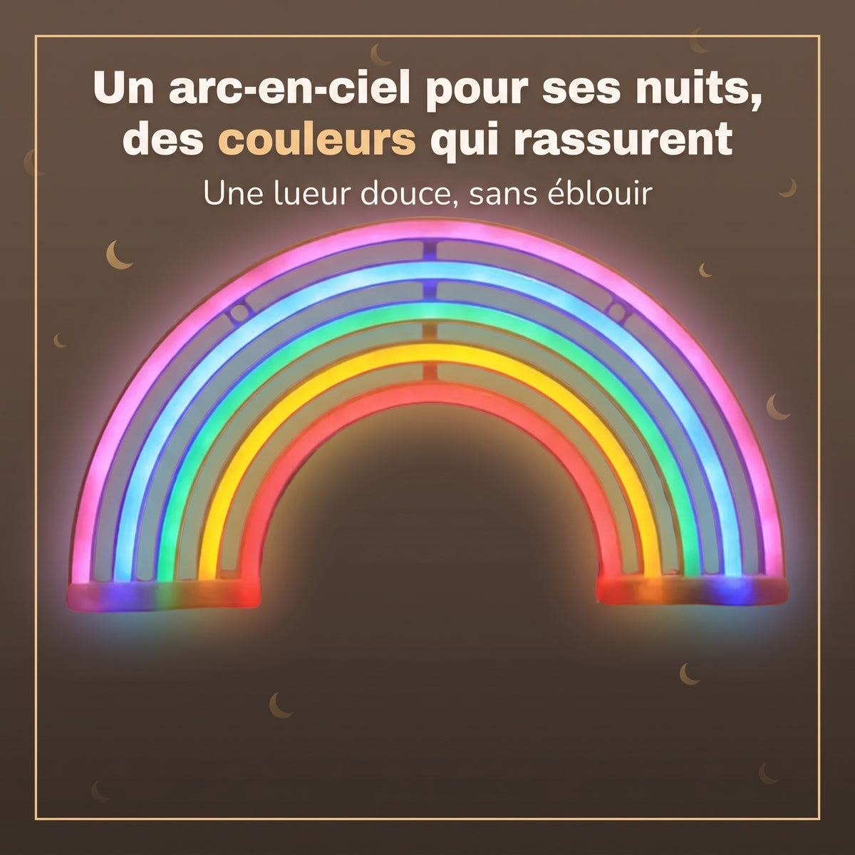 Veilleuse bébé arc-en-ciel néon – ArcCiel