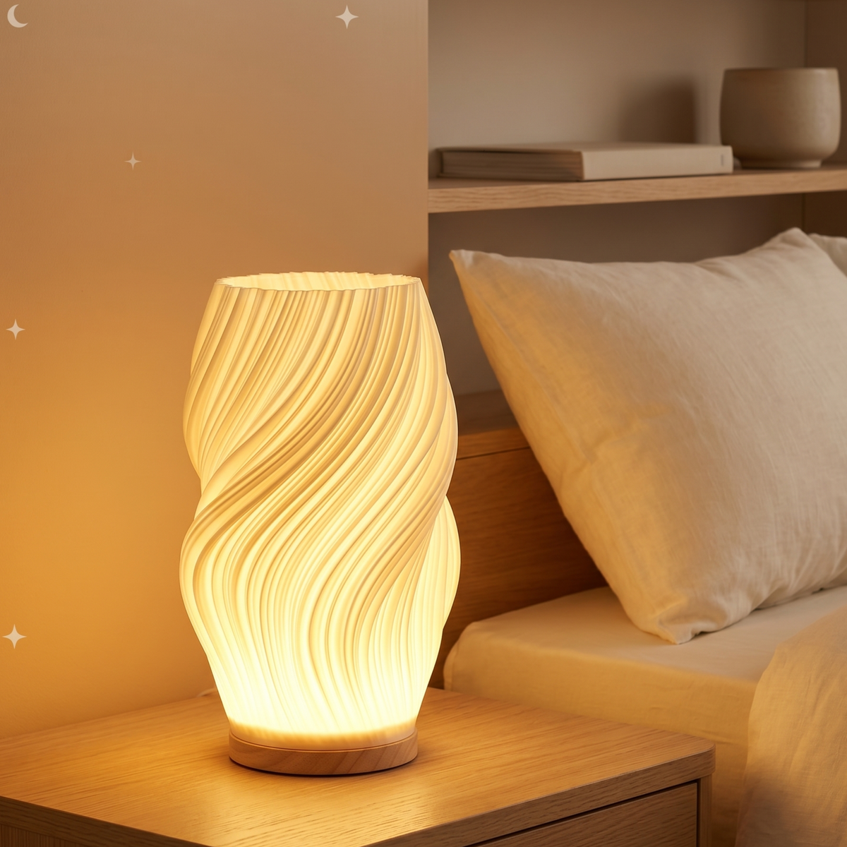 Veilleuse Adulte LED tactile 3 couleurs dimmable 20 cm – Anwar