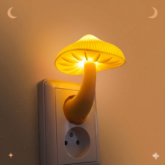Veilleuse bébé prise champignon capteur automatique – ChampignonNuit