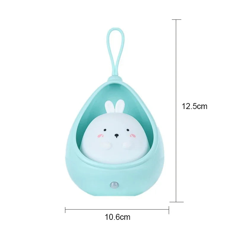 Veilleuse enfant animaux capteur de mouvement rechargeable – CaliNuit