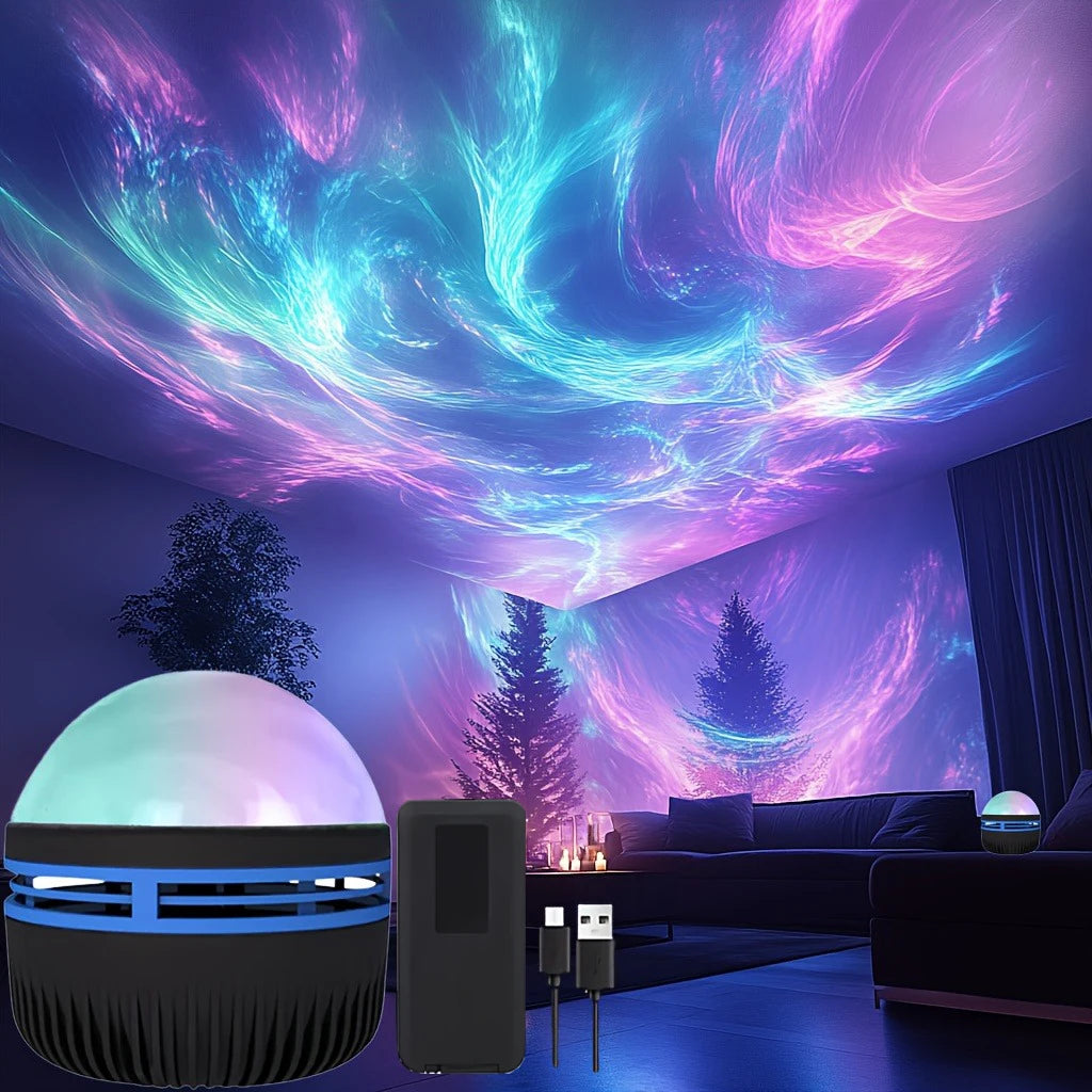 Veilleuse enfant projecteur aurora LED télécommandée – AuraDodo