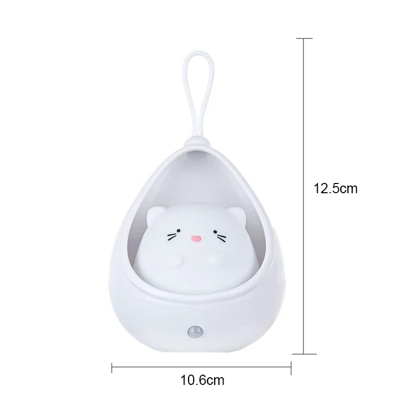 Veilleuse enfant animaux capteur de mouvement rechargeable – CaliNuit