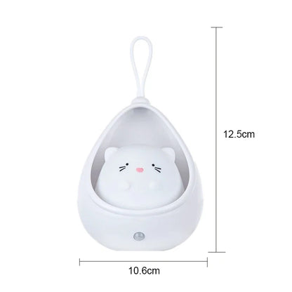 Veilleuse enfant animaux capteur de mouvement rechargeable – CaliNuit