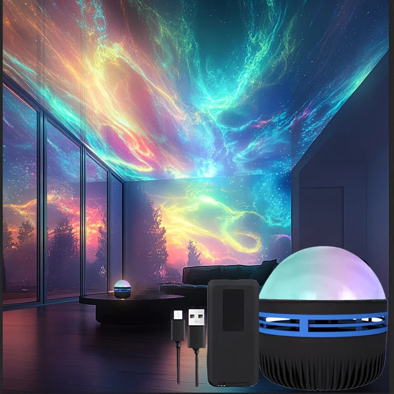 Veilleuse enfant projecteur aurora LED télécommandée – AuraDodo