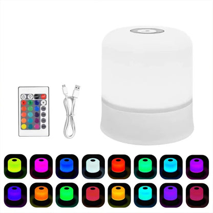 Veilleuse adulte tactile RGB rechargeable – LumiDream