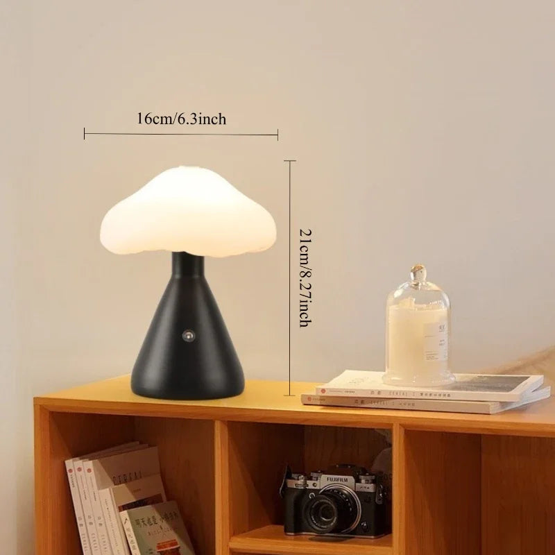 Veilleuse enfant champignon tactile rechargeable – Lumière douce & ambiance chaleureuse – ChampignonLune