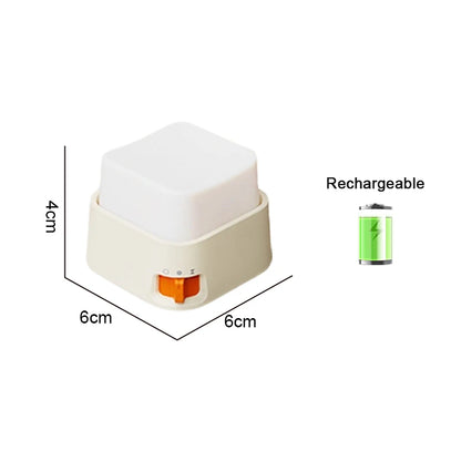 Veilleuse bébé rechargeable compacte – 6h autonomie haute luminosité & 150h veille – MiniLueur