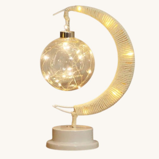 Veilleuse adulte lune tactile lumière chaude – SelenyaLune