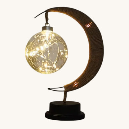 Veilleuse adulte lune tactile lumière chaude – SelenyaLune
