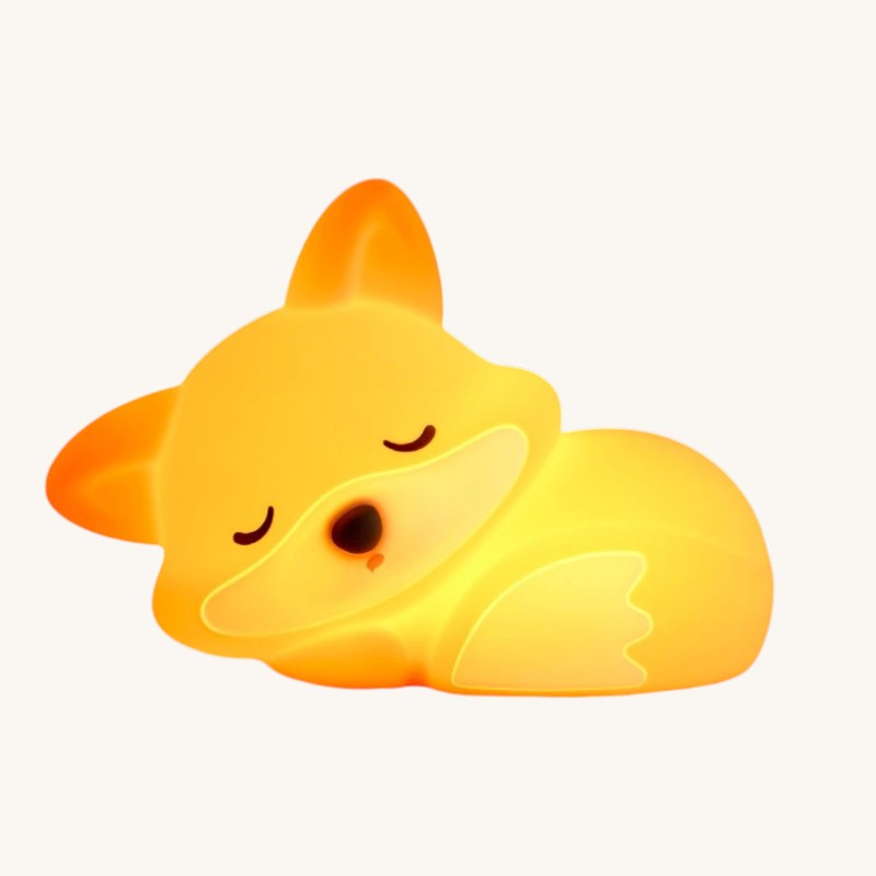 Veilleuse enfant renard silicone rechargeable – RenardDoux