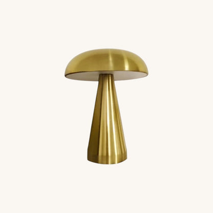 Veilleuse adulte champignon vintage métal rechargeable – ChampiAmbre