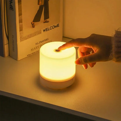 Veilleuse adulte tactile rechargeable 3 couleurs – LunaTouch