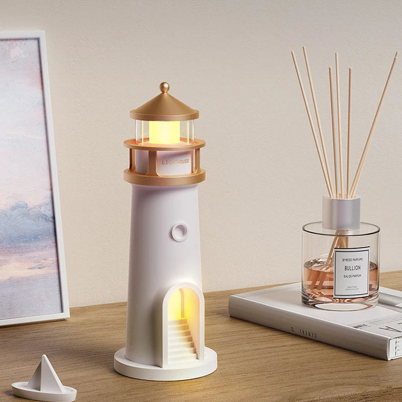 Veilleuse LED Phare Projecteur Lune Bruit Blanc — FanarLune