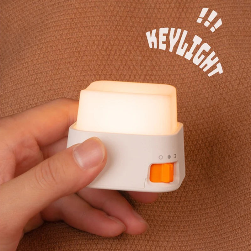 Veilleuse bébé rechargeable compacte – 6h autonomie haute luminosité & 150h veille – MiniLueur