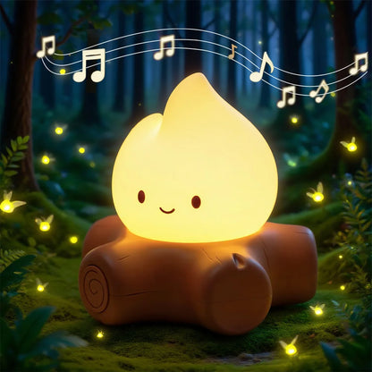 Veilleuse enfant feu de camp bruit blanc – CampyLight