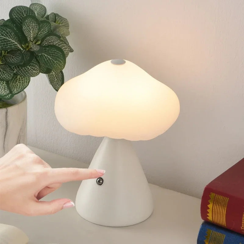 Veilleuse enfant champignon tactile rechargeable – Lumière douce & ambiance chaleureuse – ChampignonLune