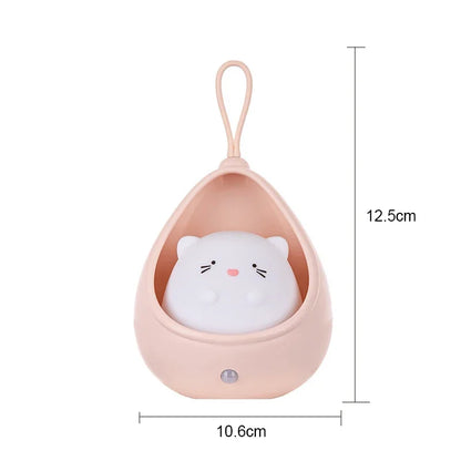 Veilleuse enfant animaux capteur de mouvement rechargeable – CaliNuit